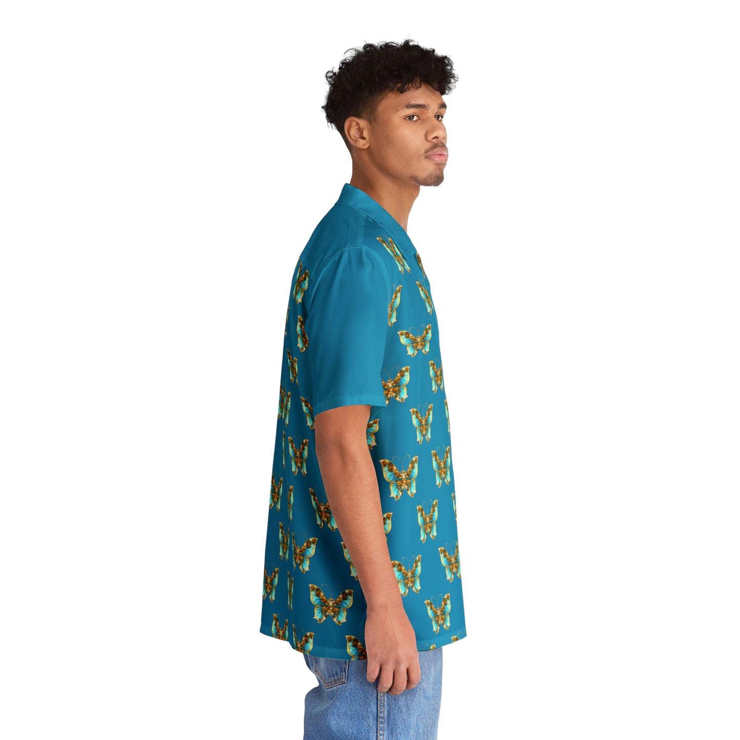 Chemise hawaïenne pour homme (AOP)