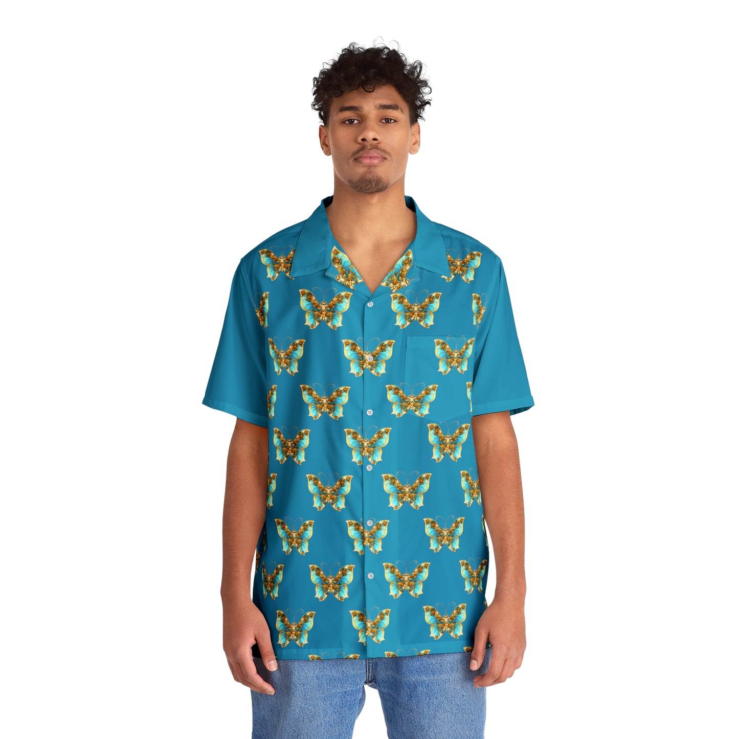 Chemise hawaïenne pour homme (AOP)