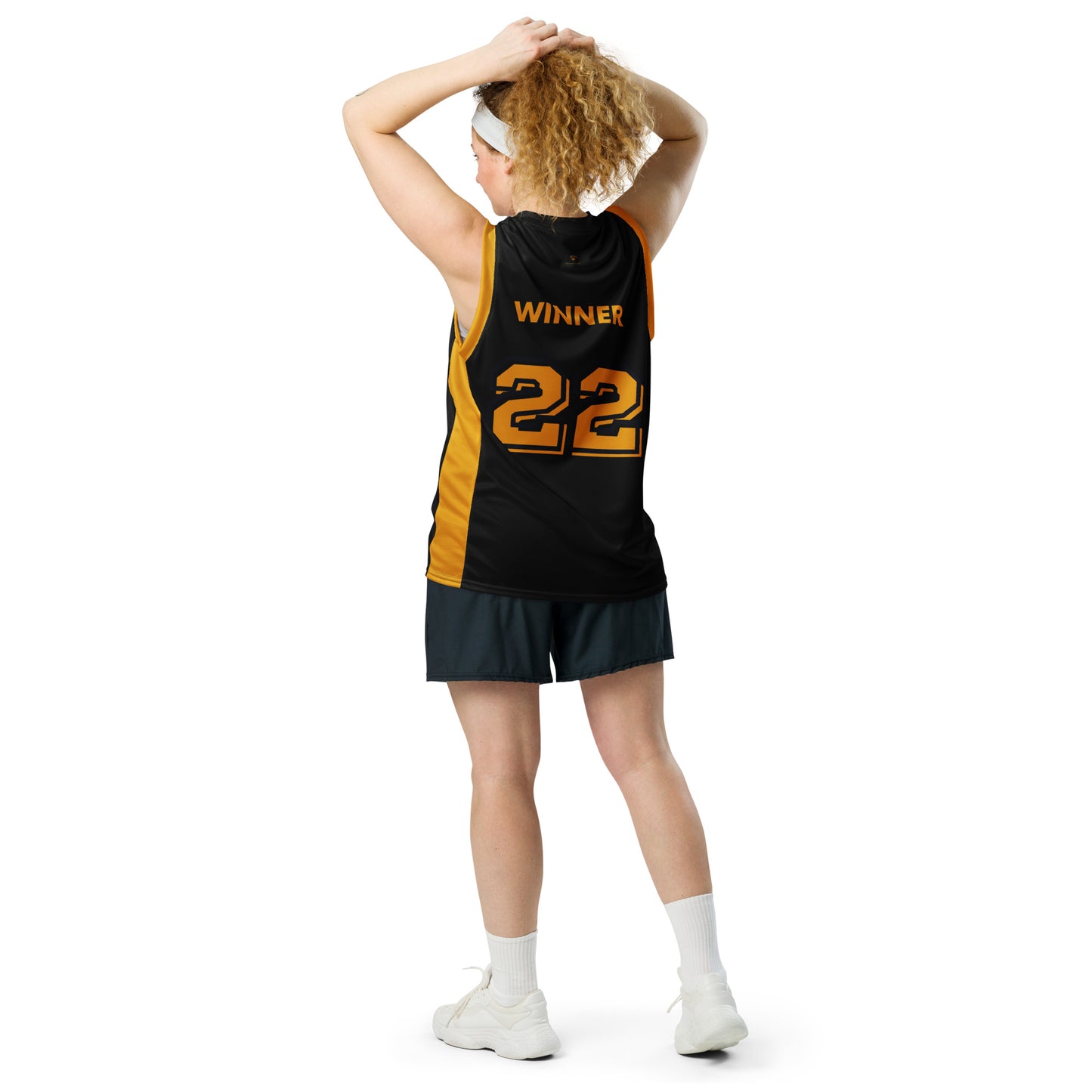 Maillot de basket recyclé all over