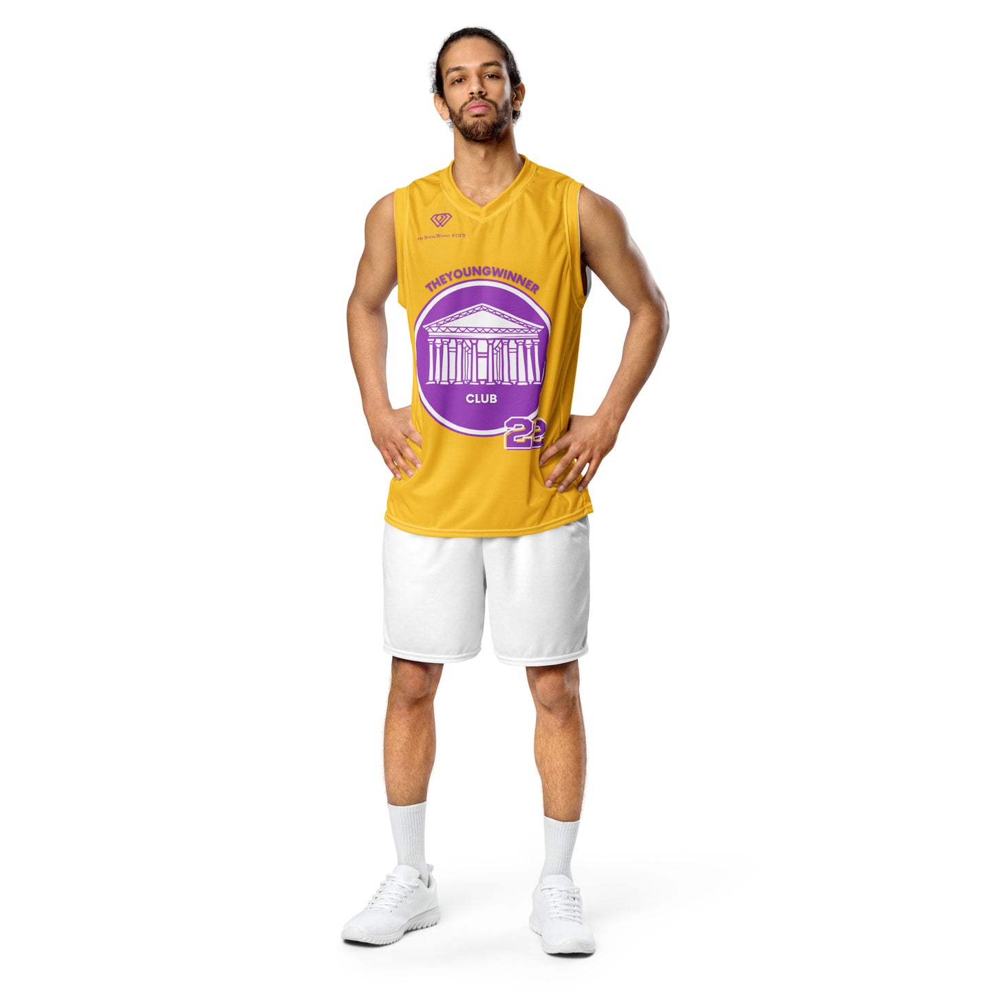 Maillot de basket recyclé all over