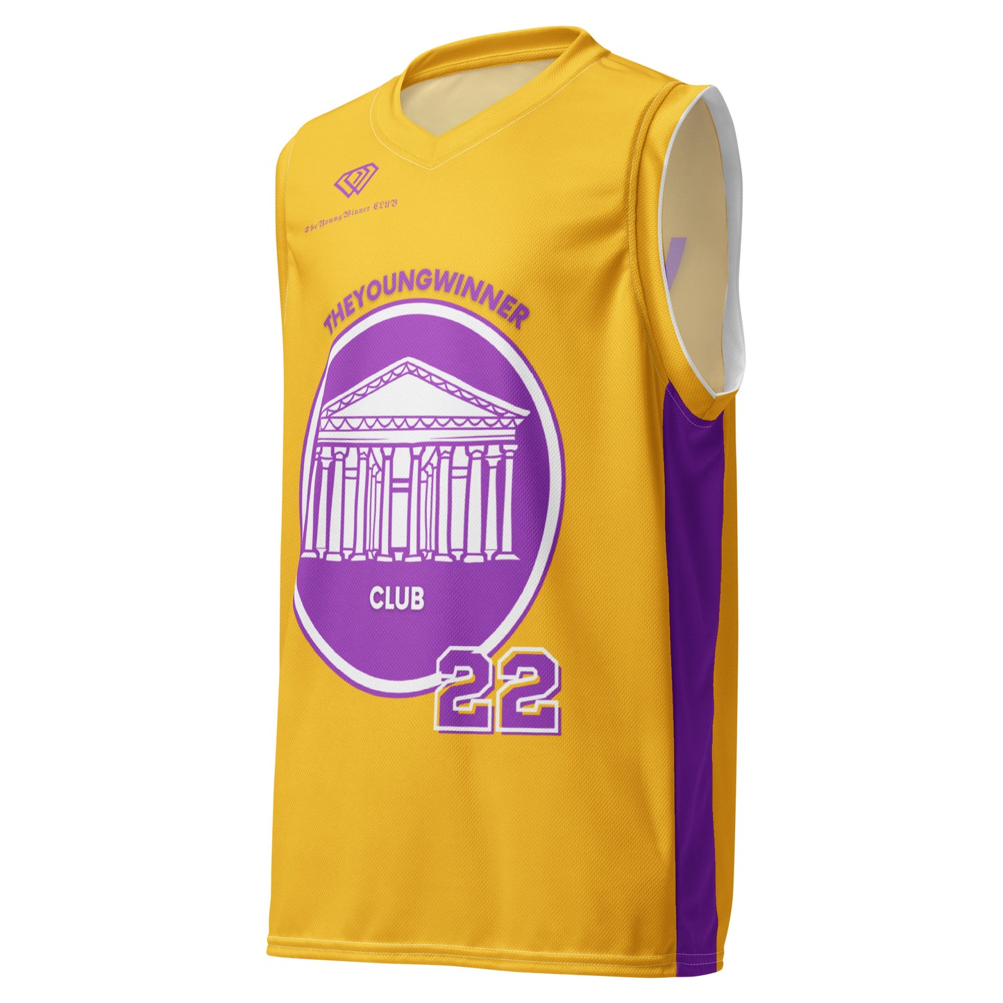 Maillot de basket recyclé all over