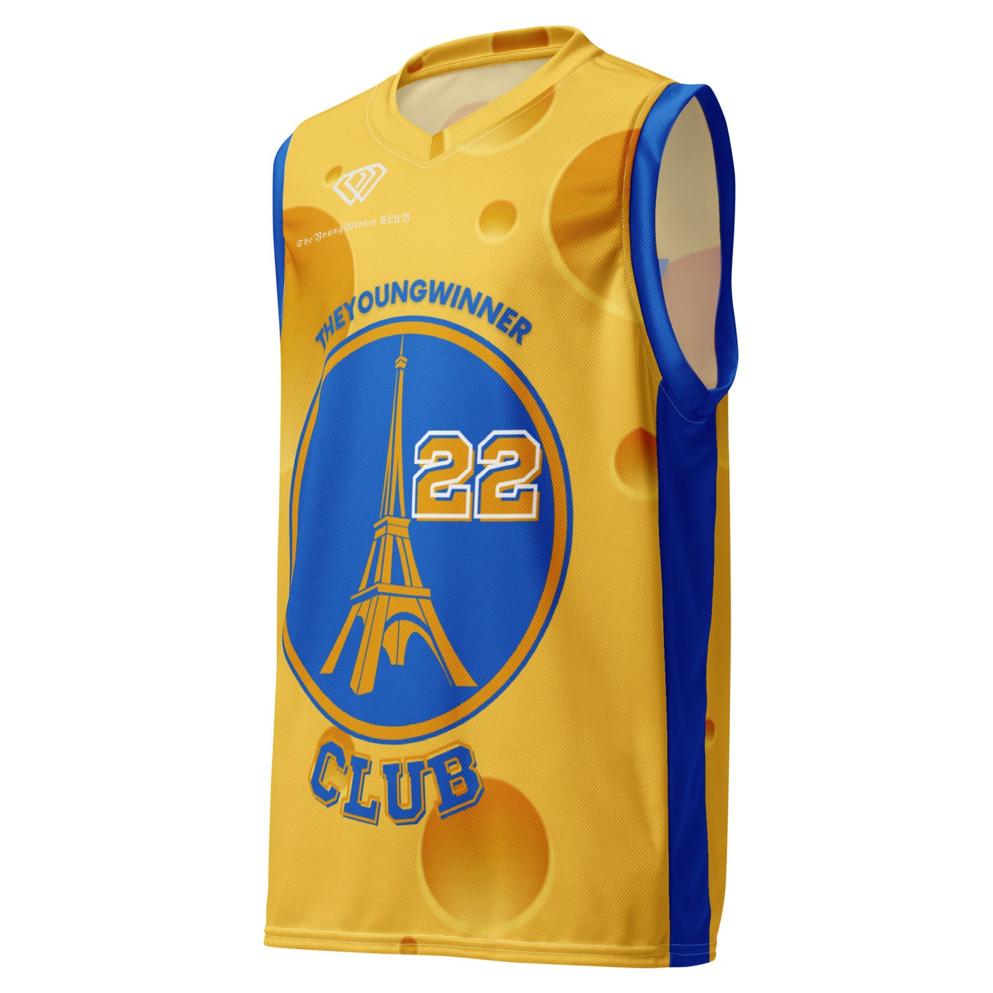 Maillot de basket recyclé all over