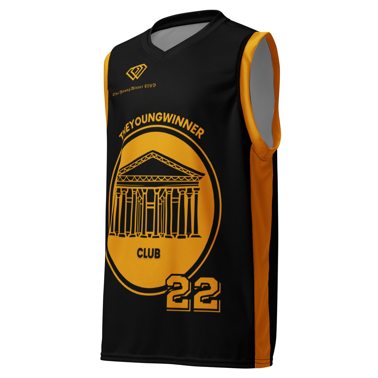 Maillot de basket recyclé all over