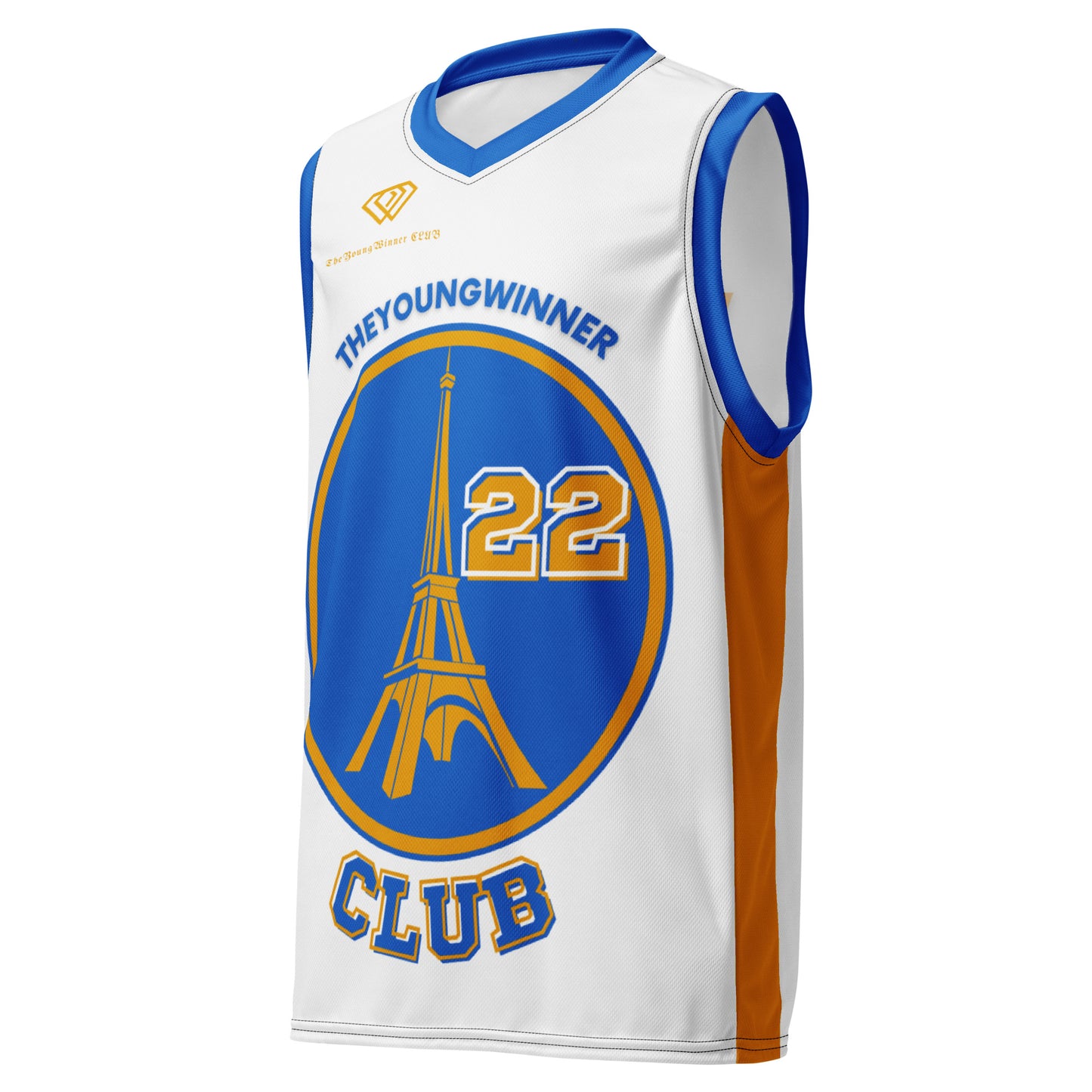 Maillot de basket recyclé all over