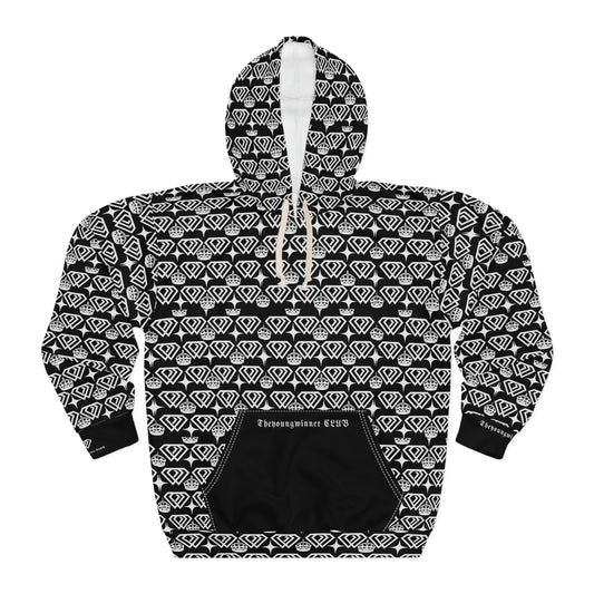 Sweat à capuche Pullover Hoodie Unisexe AOP