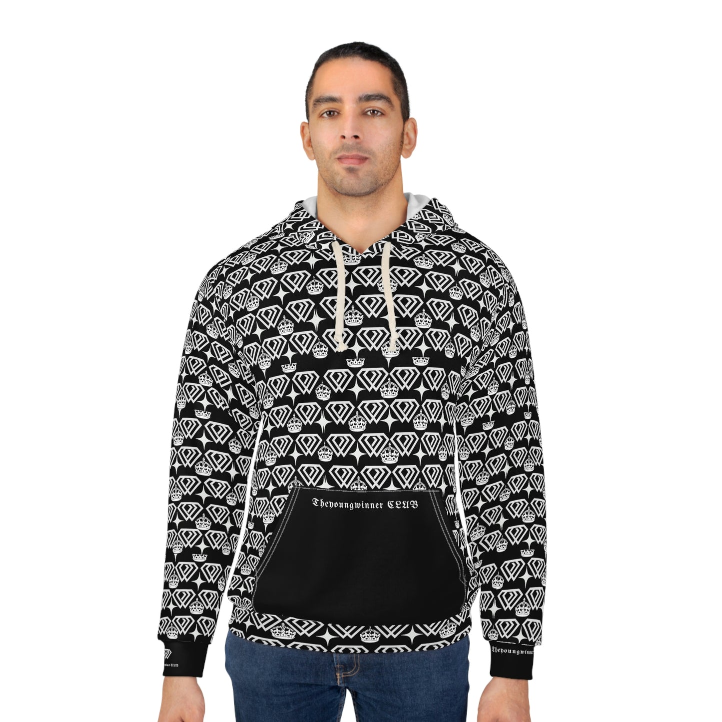 Sweat à capuche Pullover Hoodie Unisexe AOP