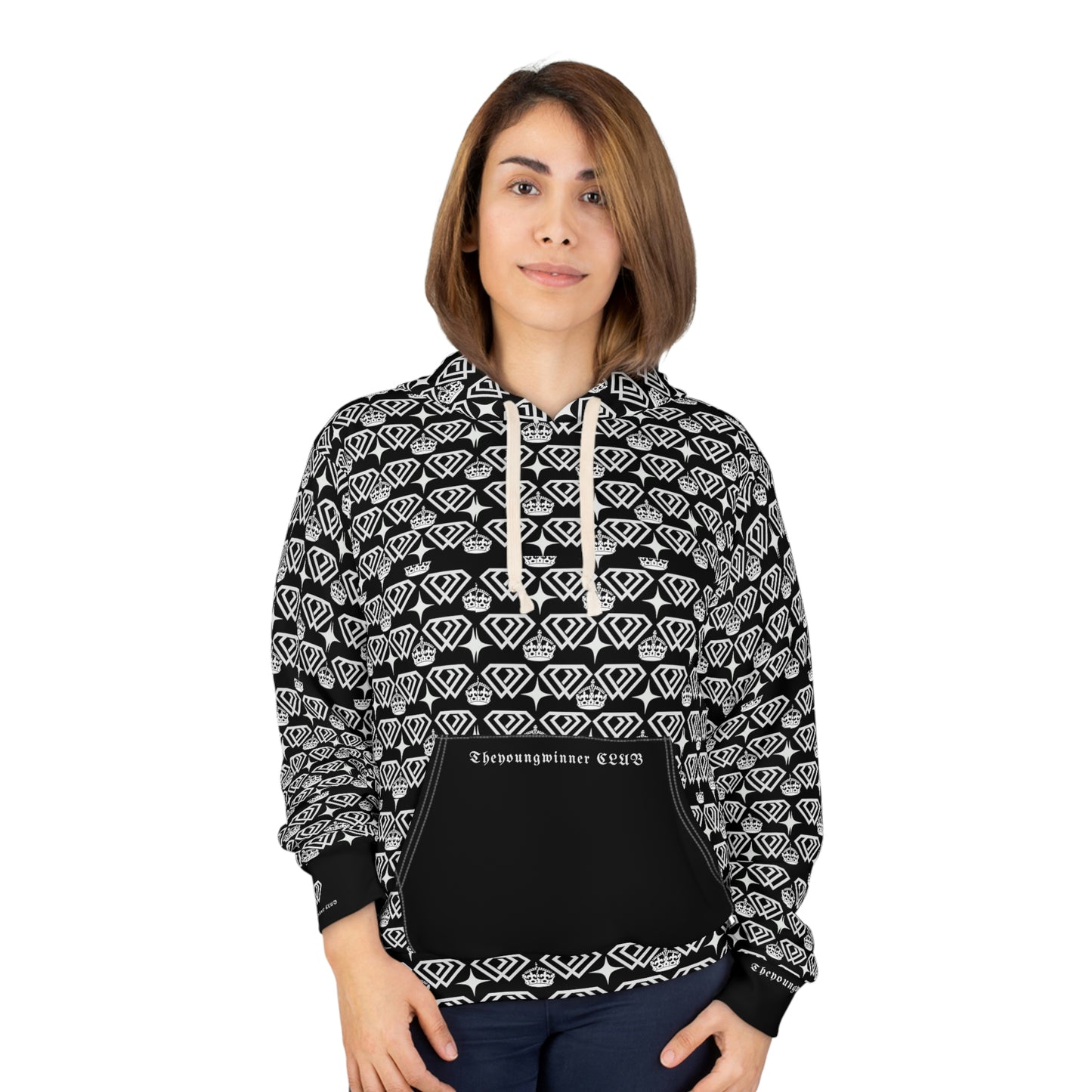 Sweat à capuche Pullover Hoodie Unisexe AOP